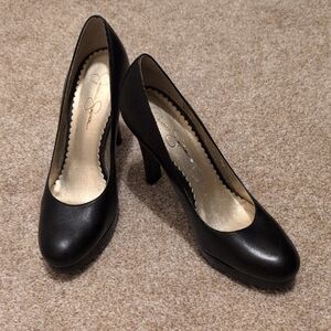 Jessica Simpson Classic Black Heels